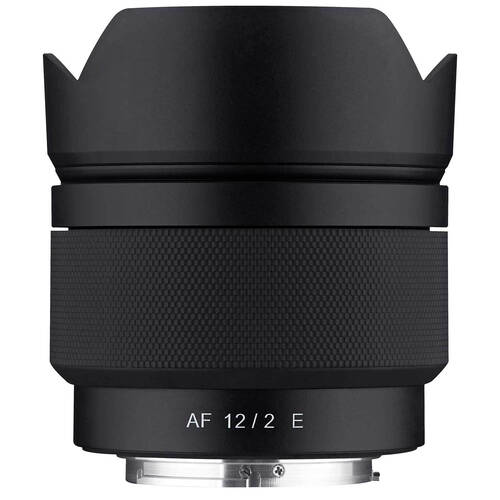 Samyang 12mm F2.0 AutoFocus UMC II Lens For Sony FE APS-C - Black