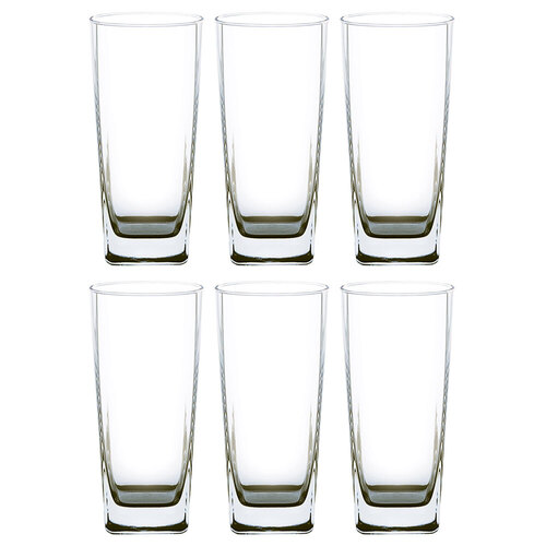 6pc Ocean Plaza Hi Ball Glasses 405ml