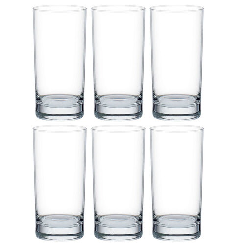 6pc Ocean San Marino Hi Ball Cocktail Drinking Glass 350ml