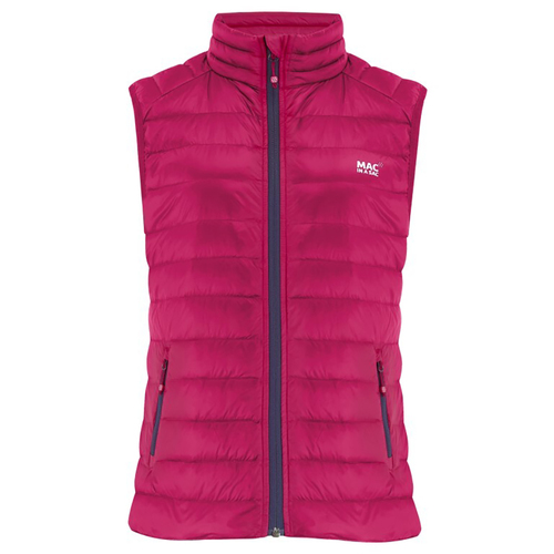 Mac In A Sac Adult Ladies Alpine Down Vest - Fuchsia - AU18