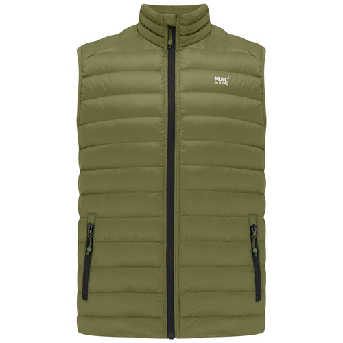 Mac In A Sac Adult Mens Alpine Down Vest - Khaki - XS