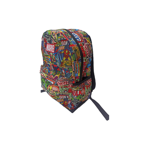 Marvel Kids/Teens Comic Print Travel/School Backpack Carry Bag