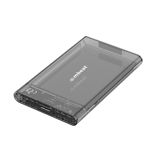 Mbeat A1 See-Through USB 3.0 2.5" SATA HDD Enclosure - Black