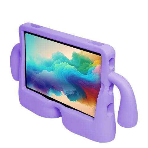 Techxtras Bumper Tablet Case with Handles iPad 10.2" Lavender