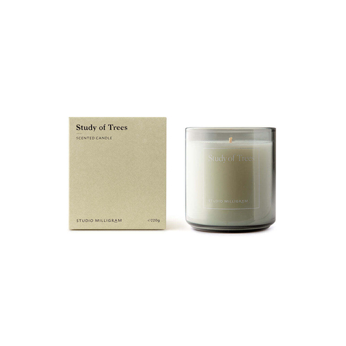 Studio Milligram Sensory 220g Scented Candle Study of Trees