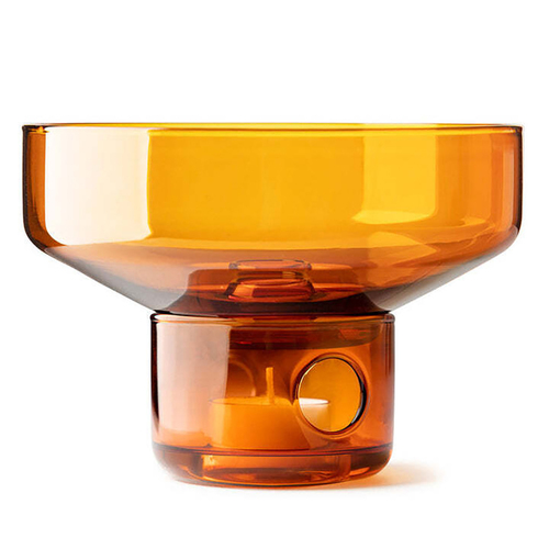 Studio Milligram 11cm Sensory Glass Oil Burner Amber