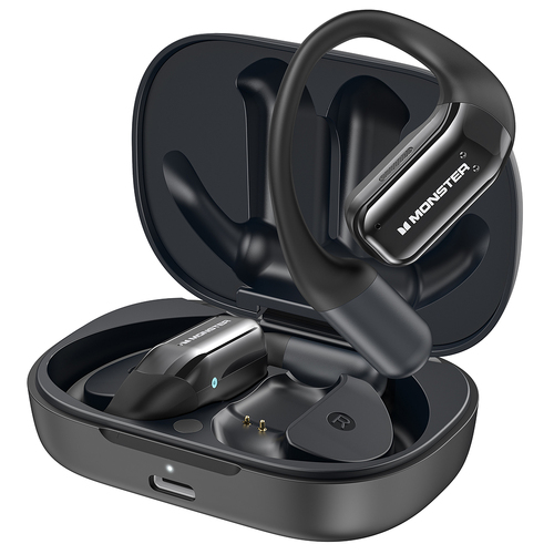 Monster Free100 Lite Wireless Open Ear Earphones Black