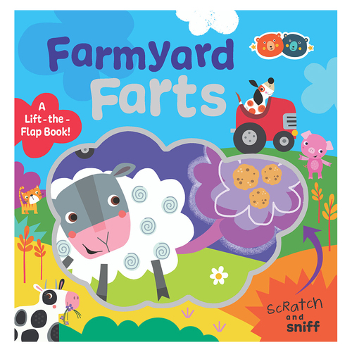 16 Page Buddy & Barney Fart Book - Farmyard Farts Kids 1y+