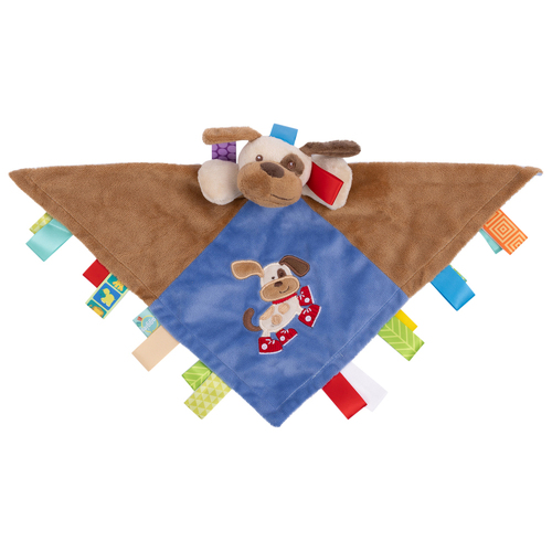 Mary Meyer Taggies Buddy Dog Character Blanket 33x33cm Baby 0+