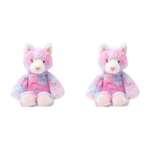 2PK Mary Meyer Marshmallow Animal Kitty 33cm Soft Plush Toy Kids 0+