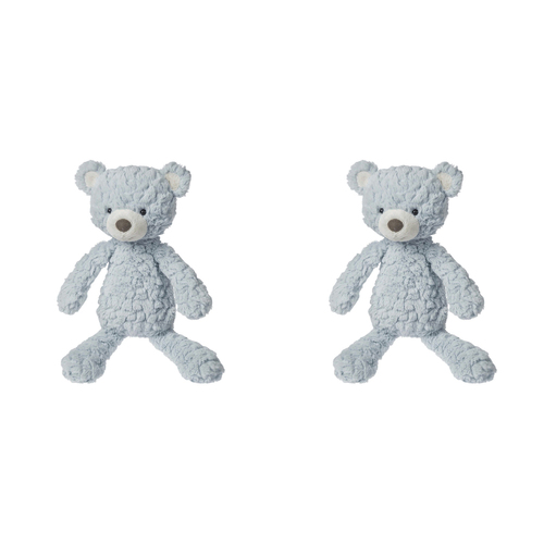 2PK Mary Meyer Nursery Bear 28cm Soft Plush Toy Kids 0+ Seafoam