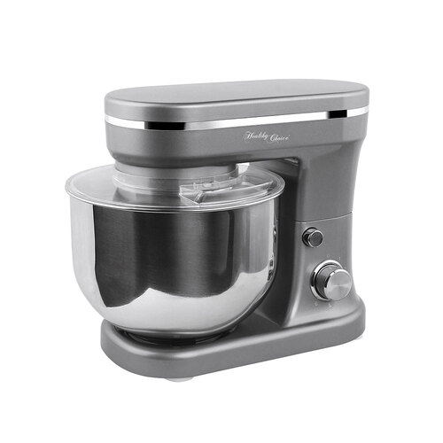 Healthy Choice Mix Master 1200W 5L Stand Mixer Titanium