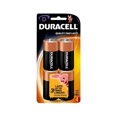 'D' ALKALINE DURACELL BATTERY