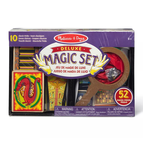 Melissa & Doug Deluxe Wooden Magic Set Kids/Childrens Toy 8y+