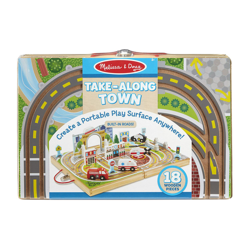 Melissa & Doug Take-Along Town Kids/Childrens Toy 3y+