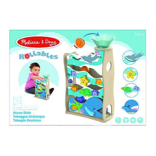 Melissa & Doug Rollables Ocean Slide Kids/Childrens Toy 12m+