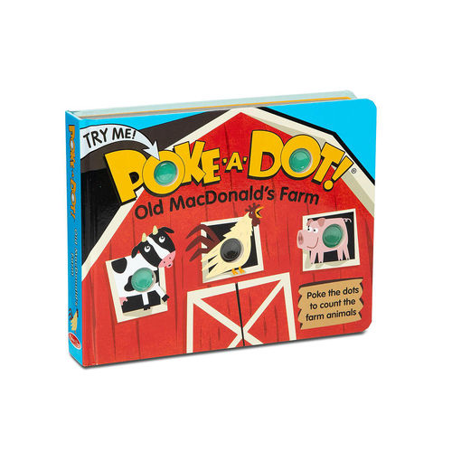 Melissa & Doug Poke-A-Dot Old Macdonald's Farm Book Kids/Childrens Toy 3y+