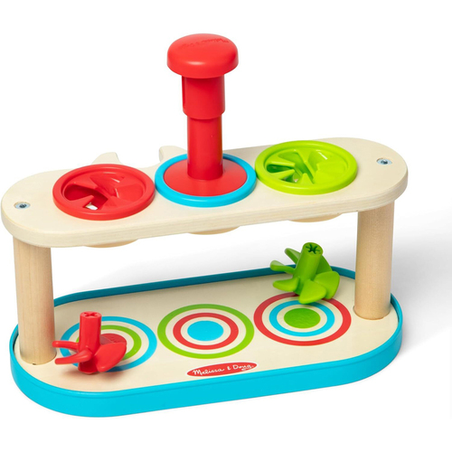 Melissa & Doug Match & Push Spinning Tops Kids/Childrens Toy 2y+