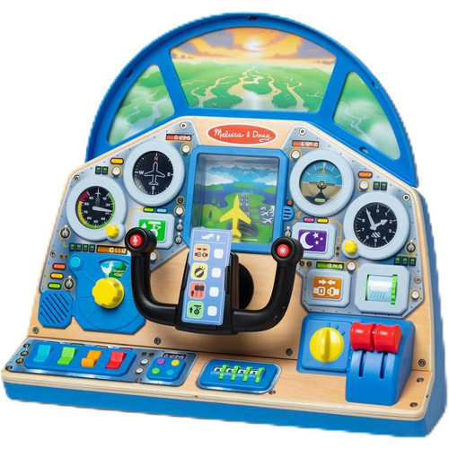 Melissa & Doug Jet Pilot Interactive Dashboard Kids/Childrens Toy 3+