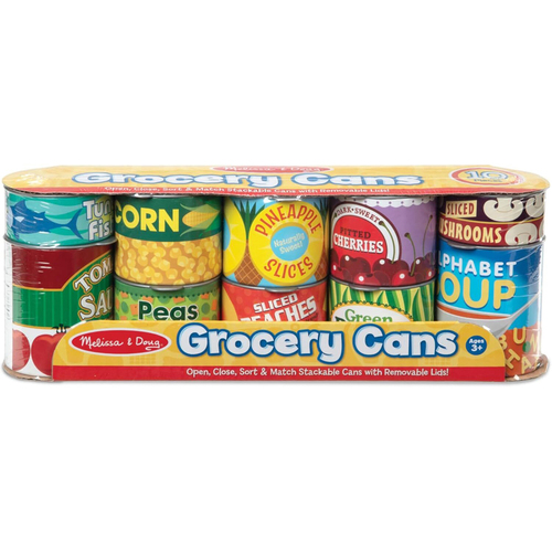 Melissa & Doug Let's Play House! Grocery Cans Kids/Childrens Toy 3y+