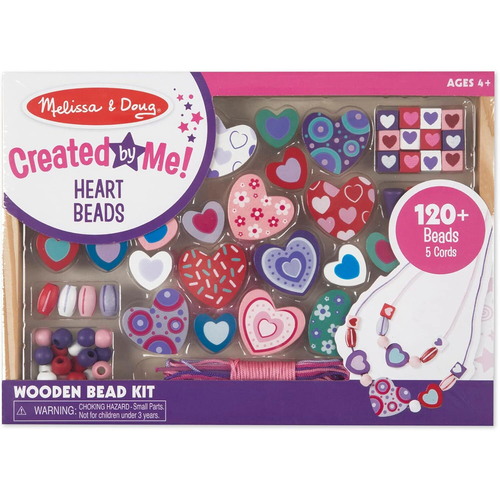 Melissa & Doug Sweet Hearts Bead Set Kids/Childrens Toy 4+