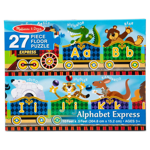 27pc Melissa & Doug Alphabet Express Floor Puzzle Kids/Childrens Toy 3y+