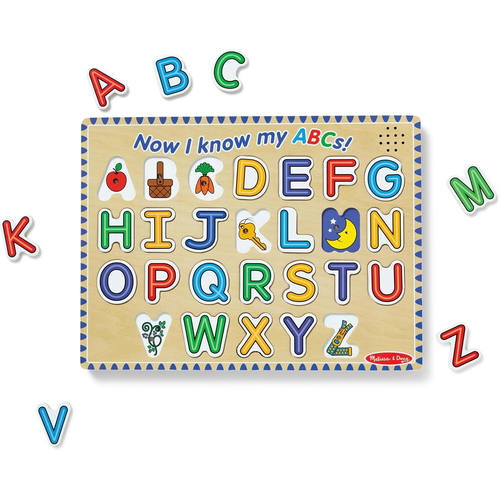 Melissa & Doug Alphabet Sound Puzzle Kids/Childrens Toy 2+