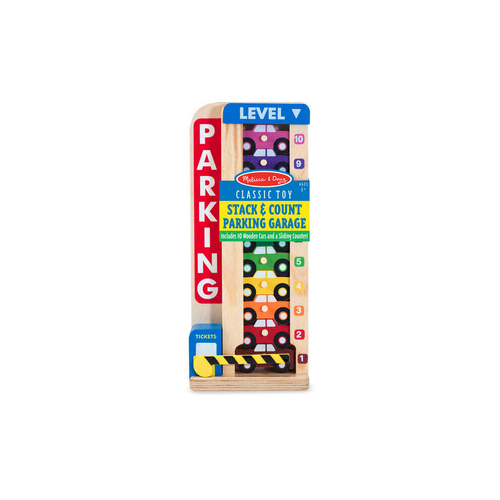 Melissa & Doug Stack & Count Parking Garage Kids/Childrens Toy 3y+