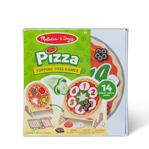 Melissa & Doug Pizza Topping Toss Kids/Childrens Toy 3y+