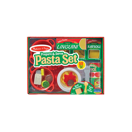 Melissa & Doug Prepare & Serve Pasta Set Kids/Childrens Toy 3y+