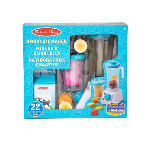 Melissa & Doug Smoothie Maker Blender Set Kids/Childrens Toy 3+