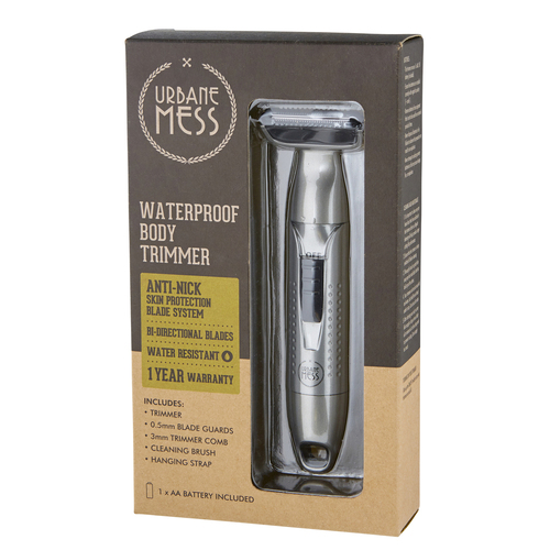 Urbane Mess Waterproof Body Trimmer Grooming Care 