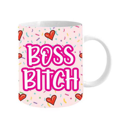 Boss B*tch 360ml Ceramic Coffee/Tea Drink Mug w/ Handle