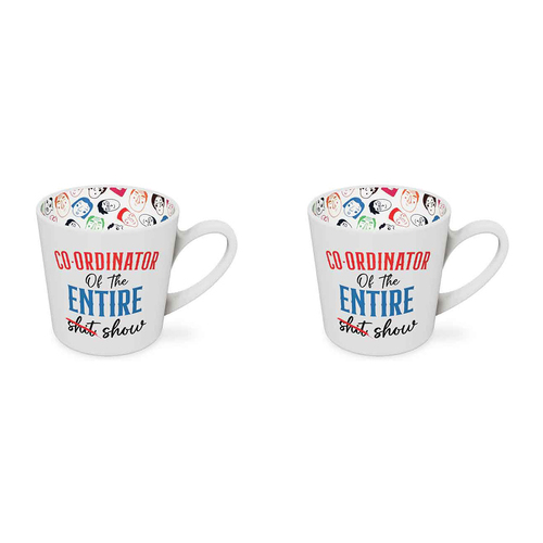 2PK Co-Ordinator of This Beautiful on the Inside 420ml/10cm New Bone China Mug