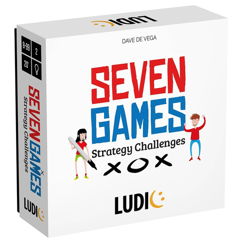 Ludic Seven Games Kids/Children Strategy Challenges Game 8y+