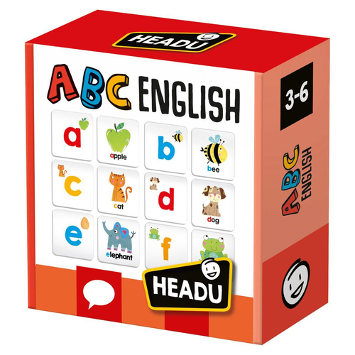 Headu ABC English Words Kids/Children Memory Game 3-6y