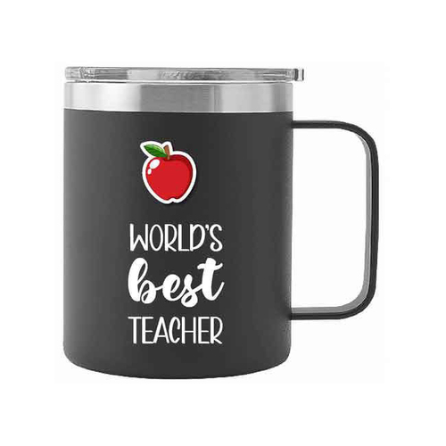 Worlds Best Teacher 360ml Vacuum Insulated Mug w/ Handle Gift