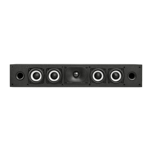 Polk Home Audio MXT35 Low-Profile Hi-Res Center Channel Loudspeaker Black