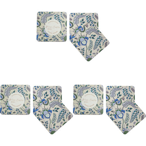 3x 4pc LVD Coasters Fantasy Flower Home Kitchen Decor Serveware