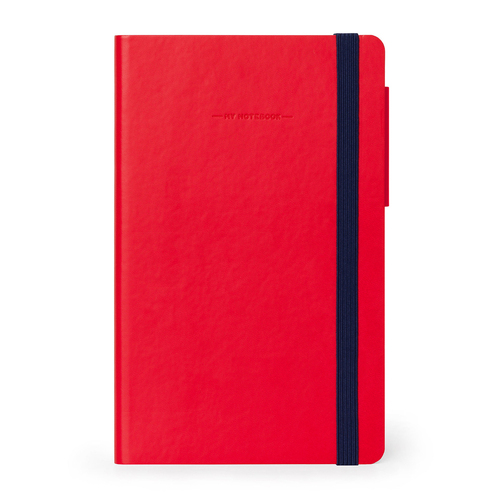 Legami My Notebook Medium Lined Journal Personal Diary - Red