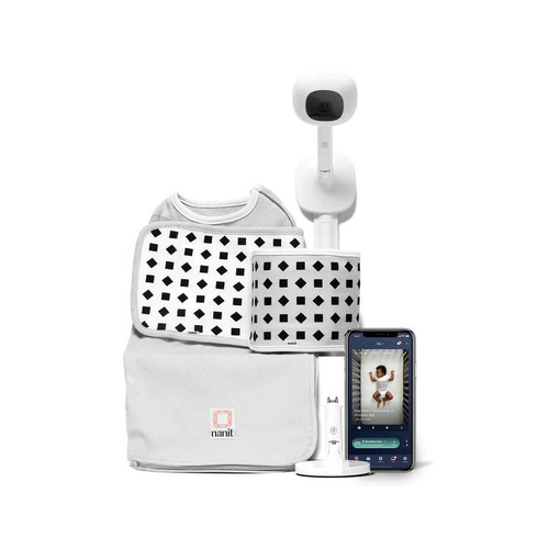 Nanit Pro Camera Complete Baby/Infant Monitoring System - White