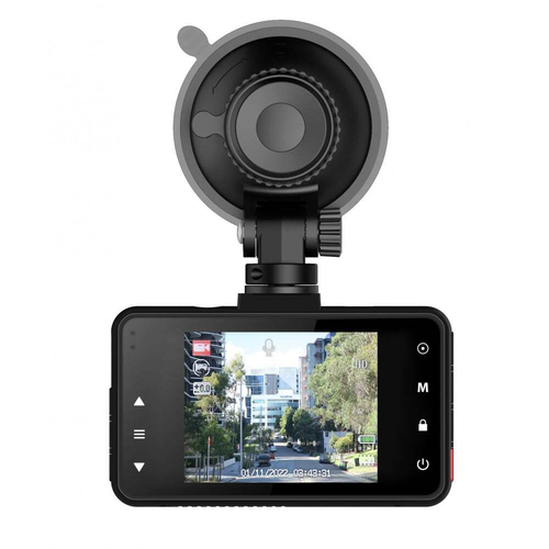 Laser Full HD 1080P Video Recording 2.4" Dash Camera - Black