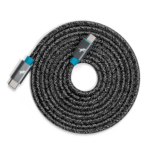 Nimble Powerknit Fast Charging Cable USB-C 1.8m - Space Grey