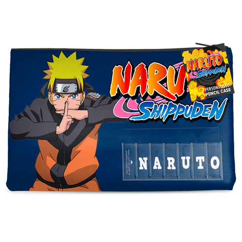 Naruto Shippuden Shippuden Shadow Clone Personalized Named Pencil Case