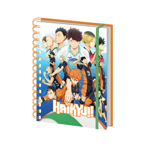 Haikyu!! Haikyu!! Jump Anime Manga Character Themed A5 Wiro Notebook