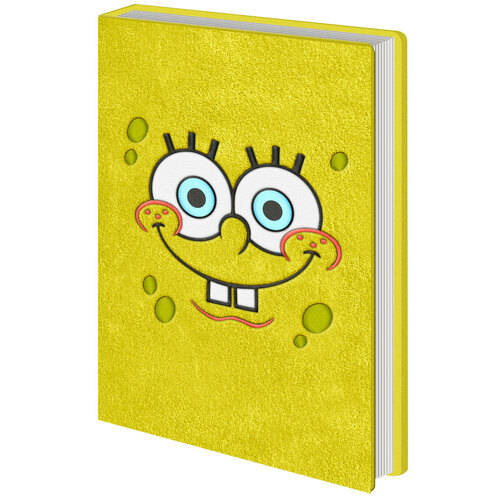 Spongebob Squarepants Plush Yellow A5 Notebook/Diary