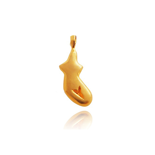 Culturesse Muriel 24K Gold Body Art 3cm Pendant Accessory