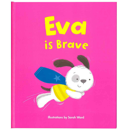 My Sister Is Brave 23cm Children Personalised Book Kids Party Gift