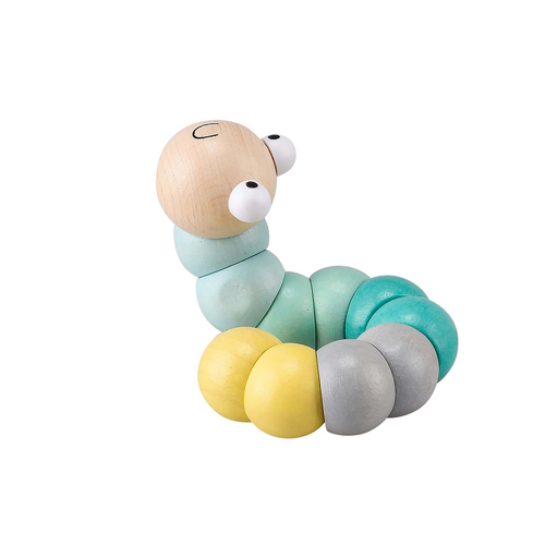 Kaper Kidz Calm & Breezy Wooden Jointed Worm Olive 10m+