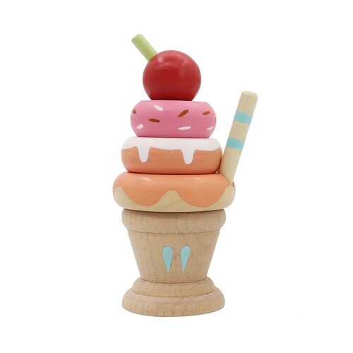 Kaper Kidz Calm & Breezy Stacking Icecream Strawberry 10m+